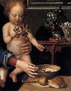 Gerard David Virgin and Child with the Milk Soup Spain oil painting artist